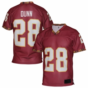 Quick Dry Technology Raglan Sleeve Prosphere Warrick Dunn #28 Throwback Football Jersey - Cardinal