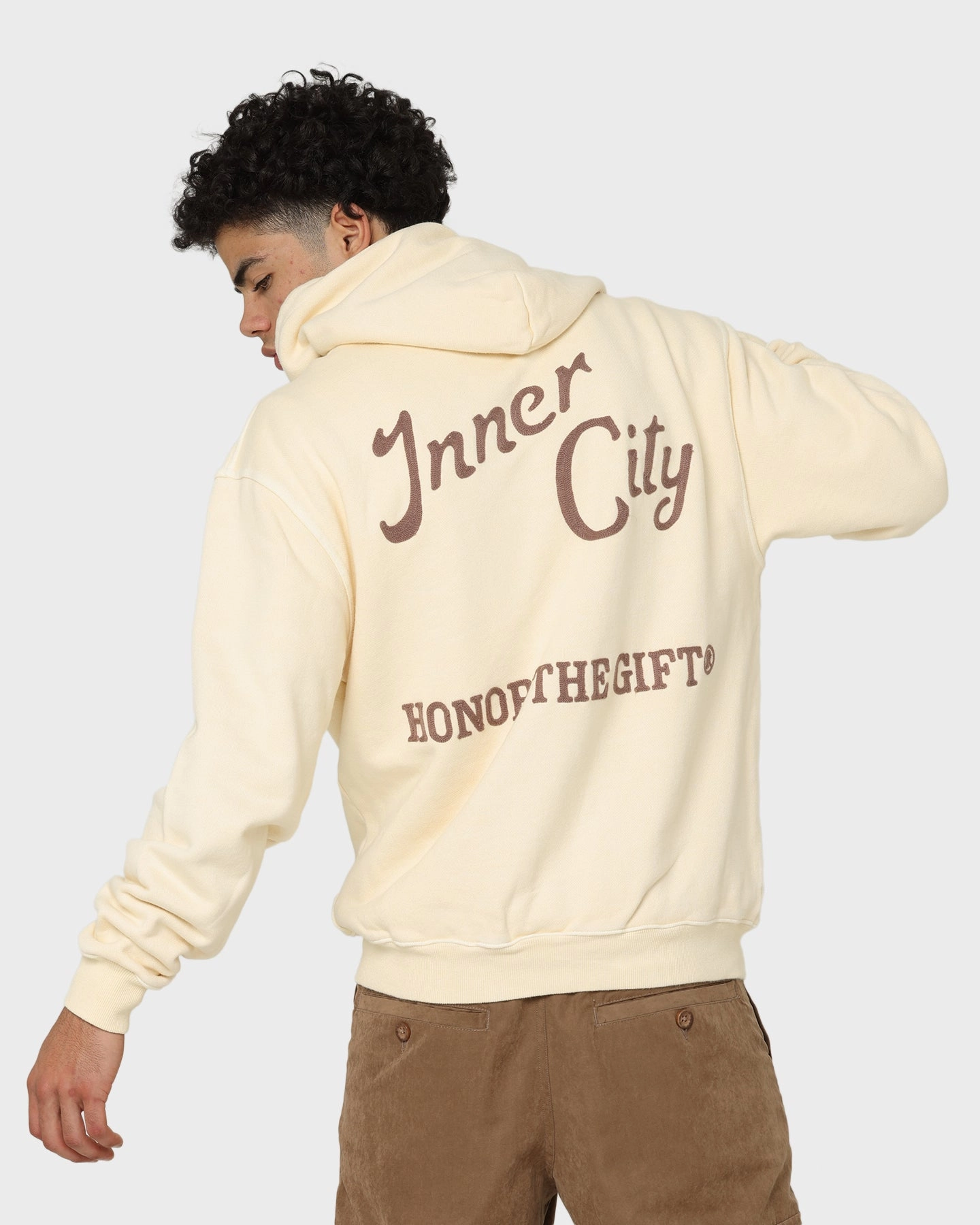 Honor The Gift Neighborhood Hoodie Cream Blueprint Interchangeable Liner System