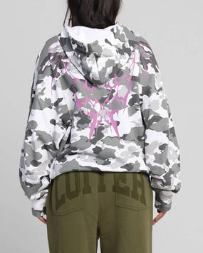 Loiter Draco Hoodie Snow Camo Certificate Skiing