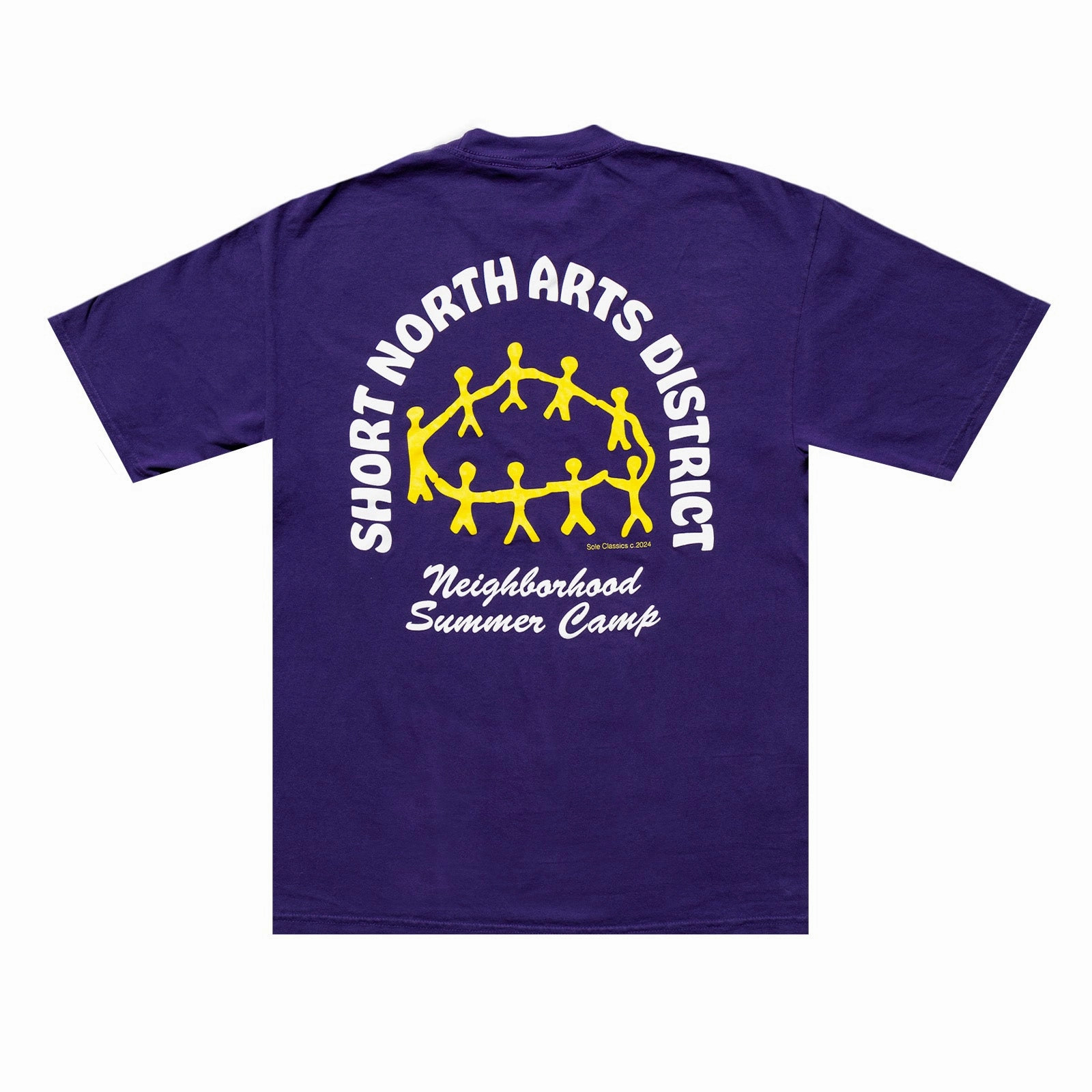 Daily Fashion Sole Classics Summer Camp Tee 'Purple'