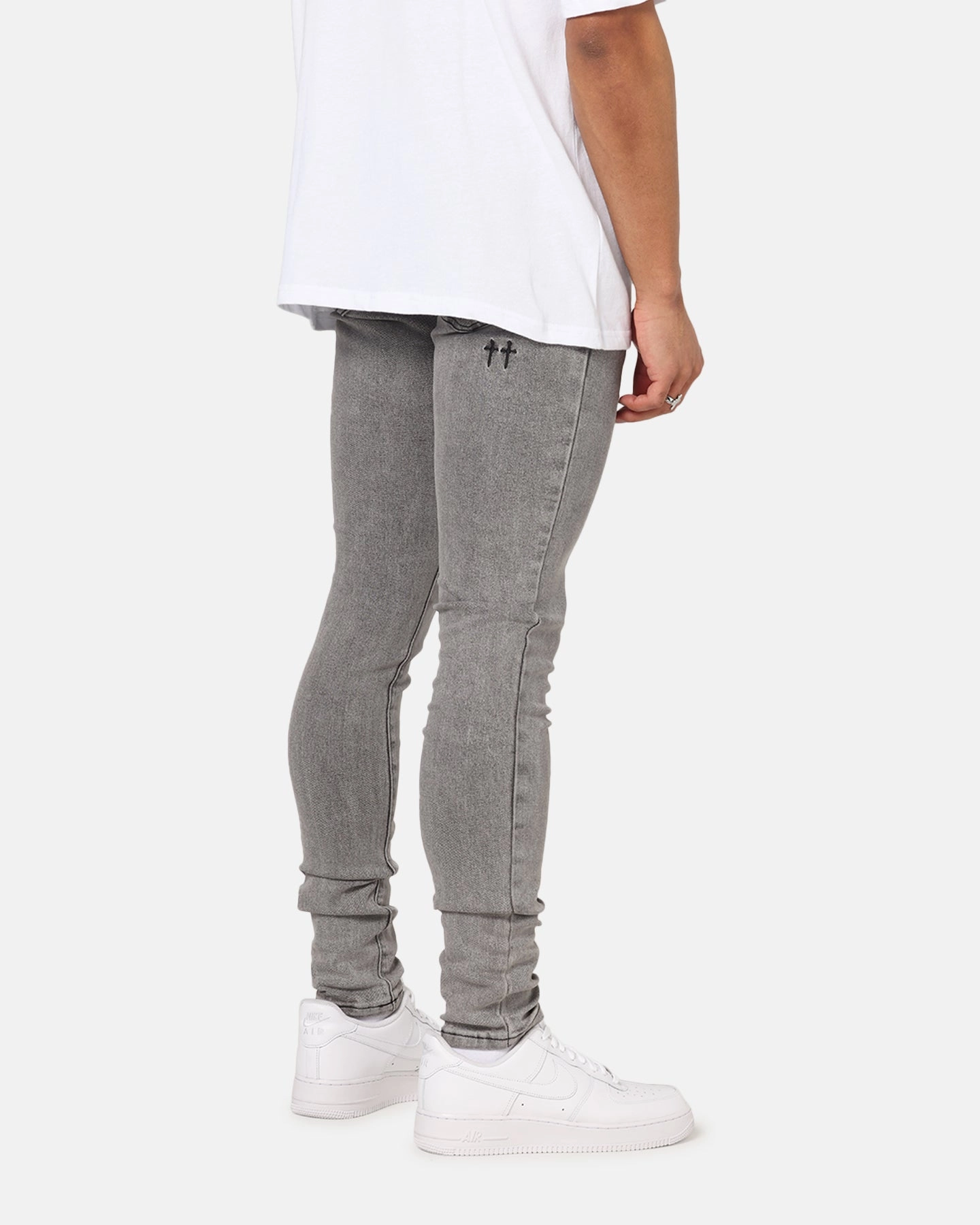 Saint Morta Dynasty Jeans Sulphur Grey Street Fashion Parent Style