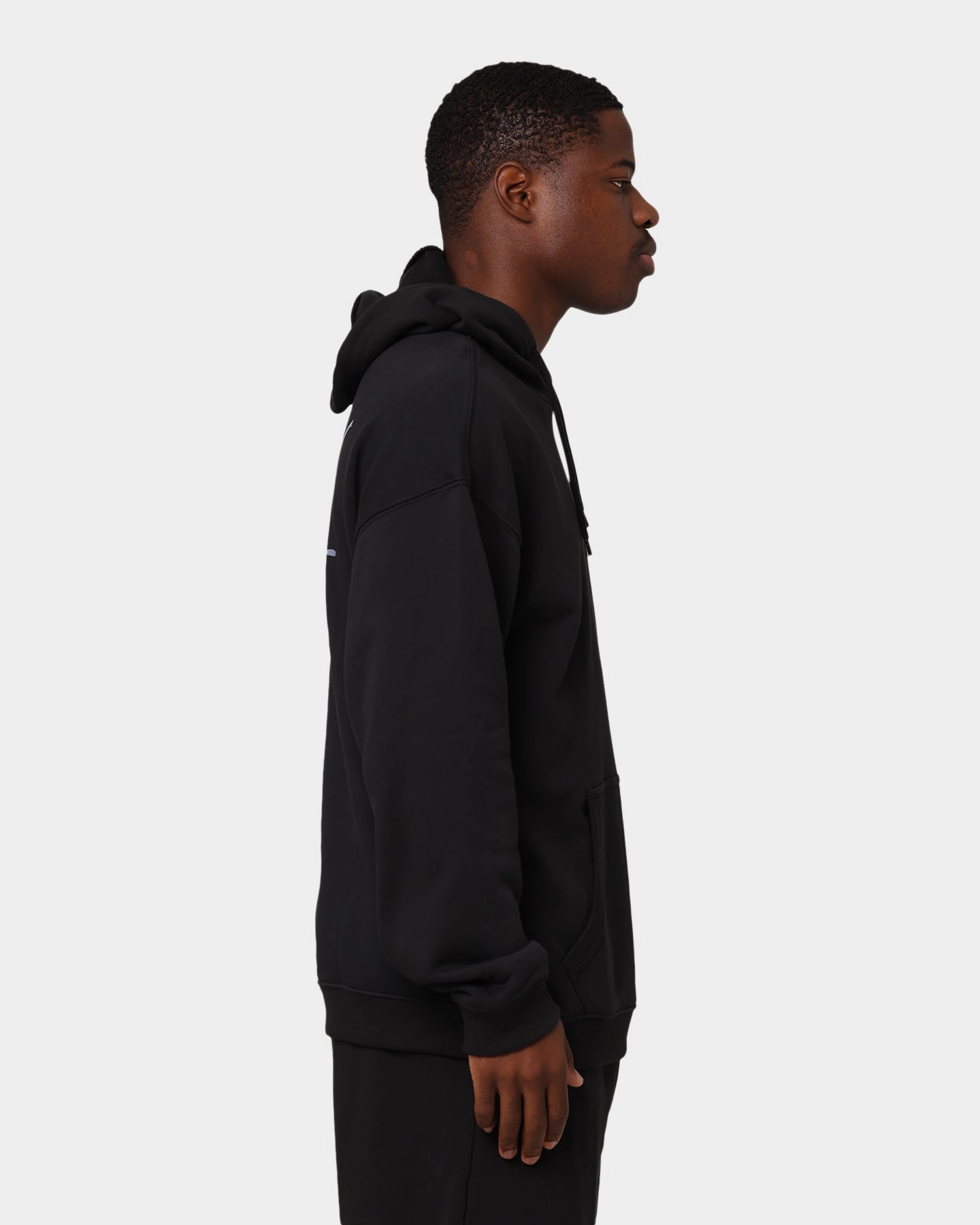 chest pockets Adidas Abstract Hoodie Black