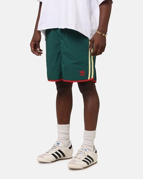 Adidas Adicolor Classics Sprinter Shorts Green/Yellow Non Irritating Tags Chic Design