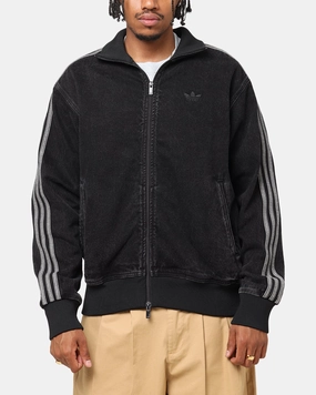 AntiPilling Surface Finish Adidas Adicolor Denim Firebird Track Jacket True Black
