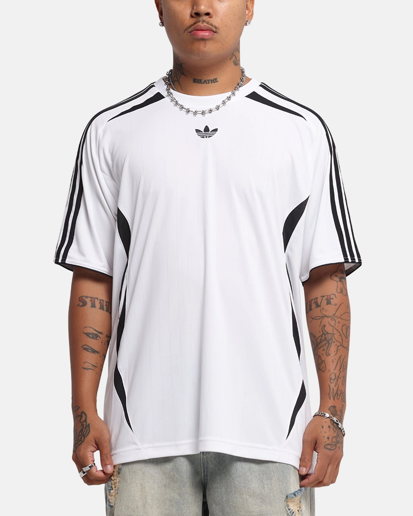 Adidas Adicolor Teamgeist T-Shirt White/Black Comfy Pieces Fresh Outfit