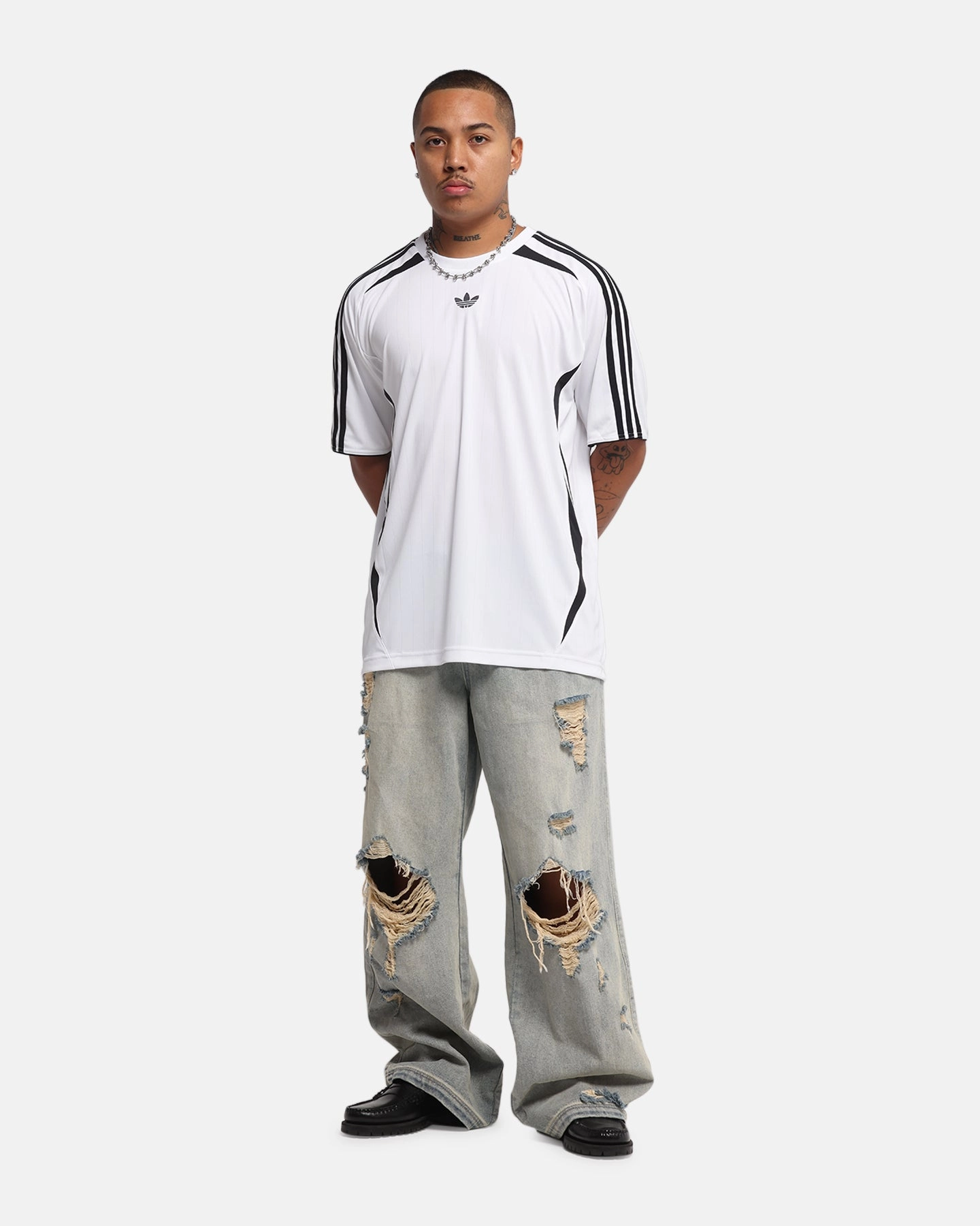 Adidas Adicolor Teamgeist T-Shirt White/Black Holiday Trend sports performance