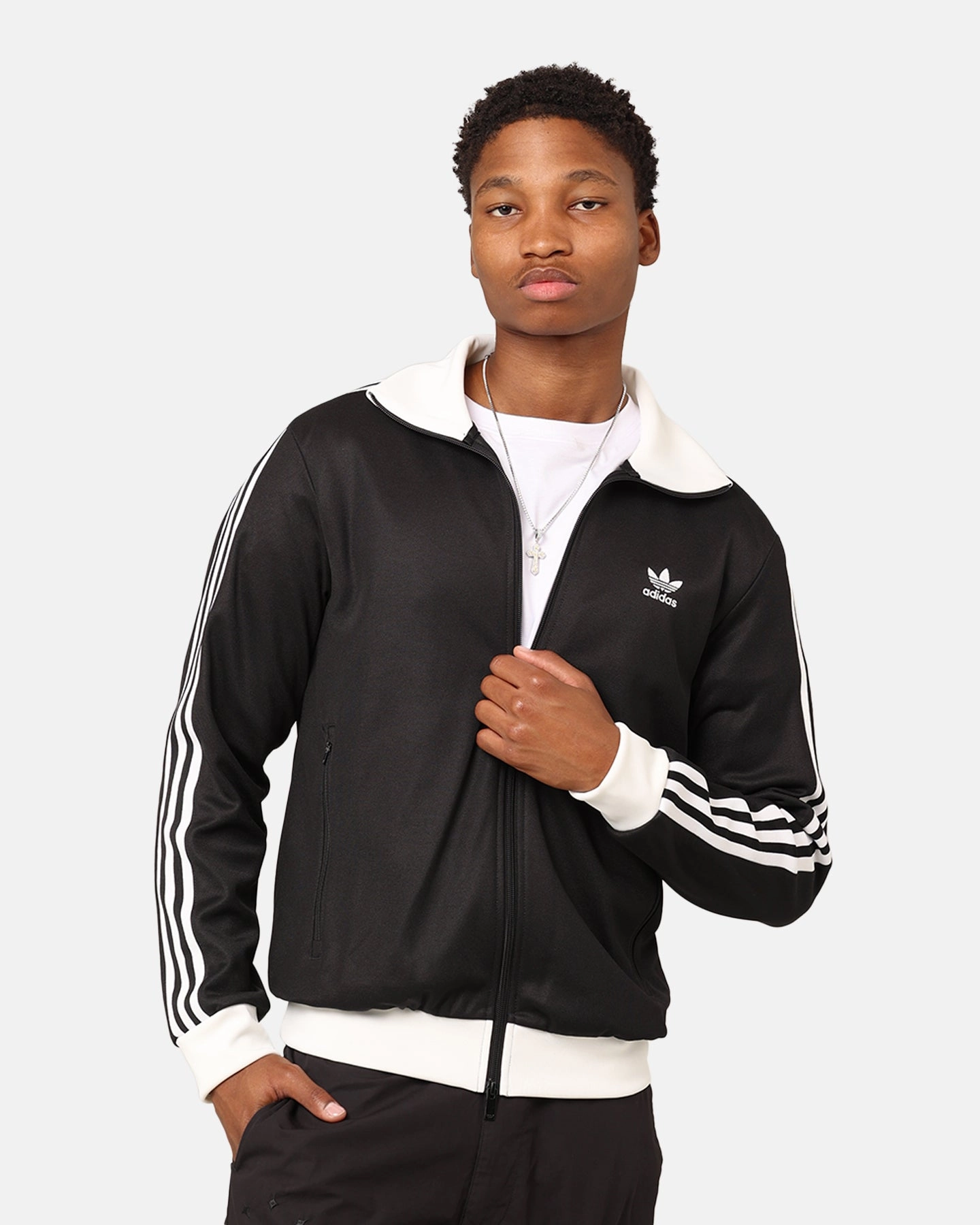 Consent Gallery Adidas Adicolour Classics Beckenbauer Track Jacket Black/White