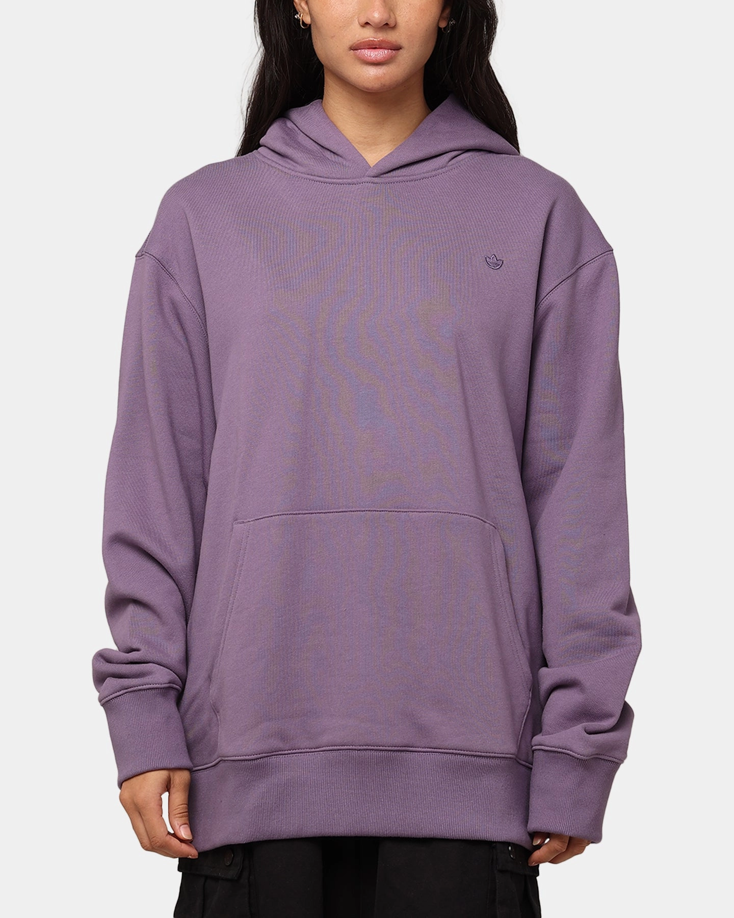 High-Performance Jacket Adidas Adicolour Contempo French Terry Hoodie Shadow Violet