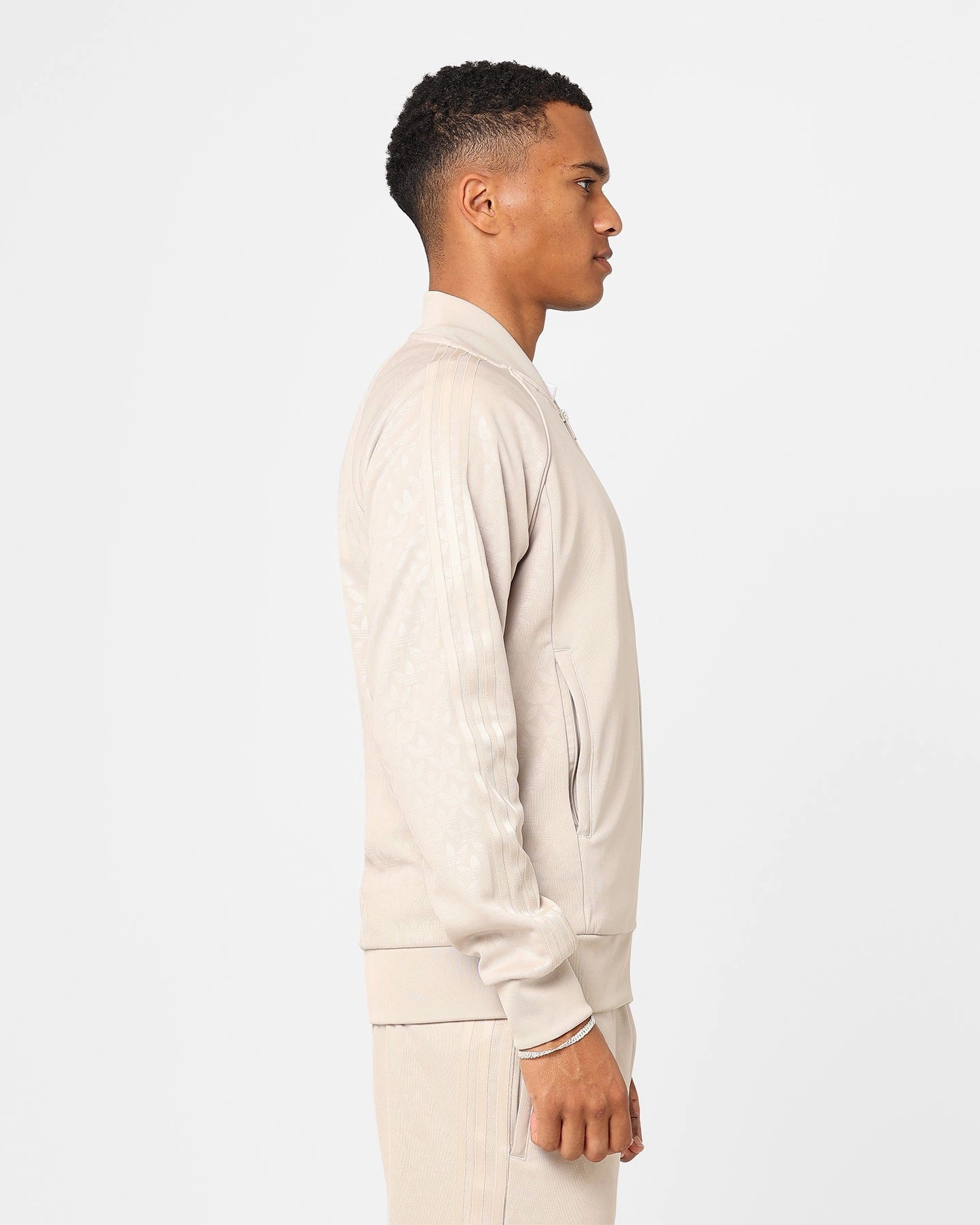 Adidas Adicolour Monogram Straight Track Suit Jacket Wonbei Trail Function