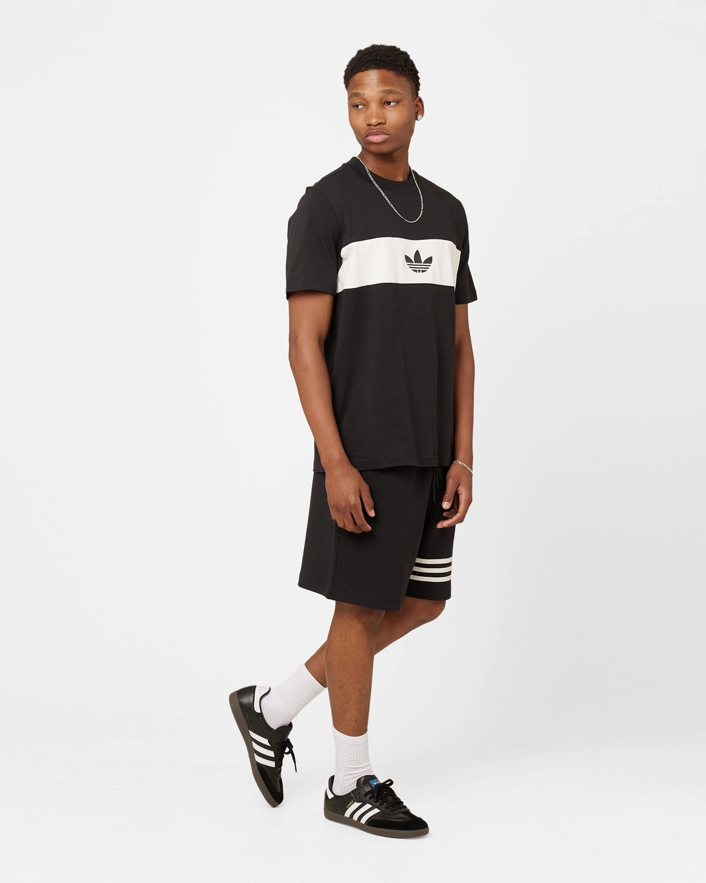 Wrinkle Resistant Material Adidas Adicolour Neuclassics Shorts Black
