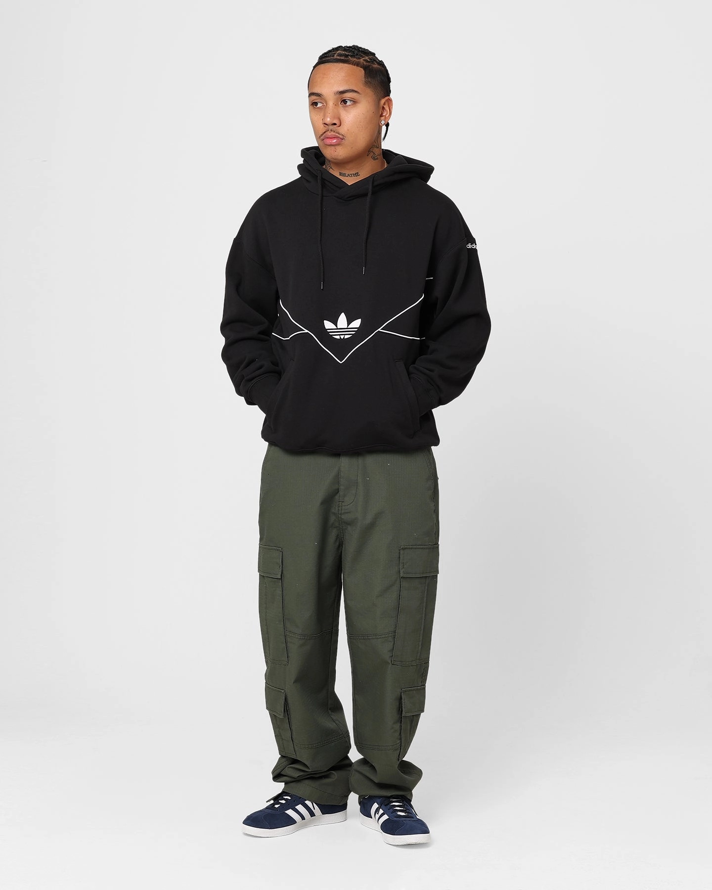 Smooth Feel Adidas Adicolour Seasonal Archive Hoodie Ft Black