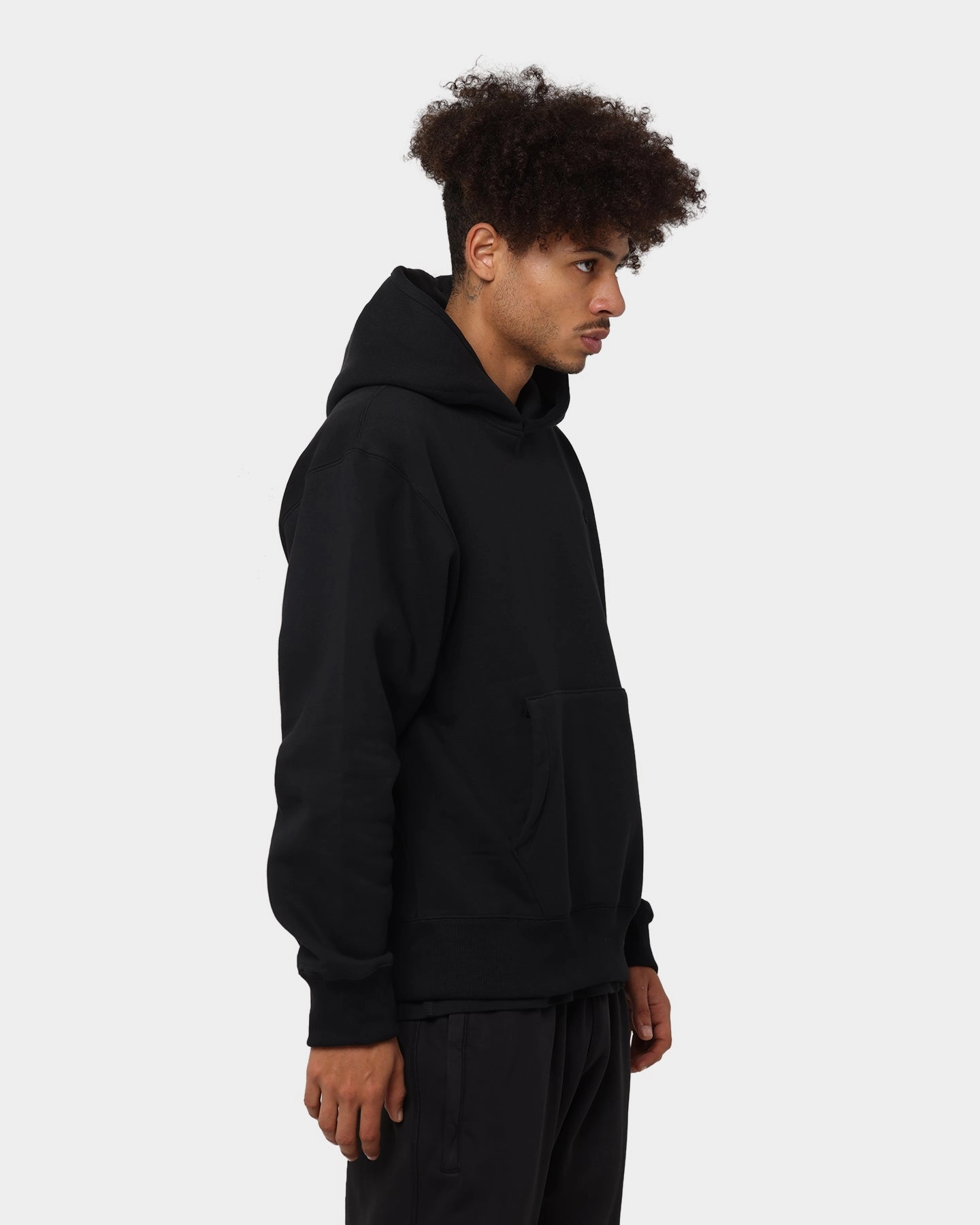 Adidas Adicolour Trefoil Hoodie Black Barrier Seam Construction Empathy