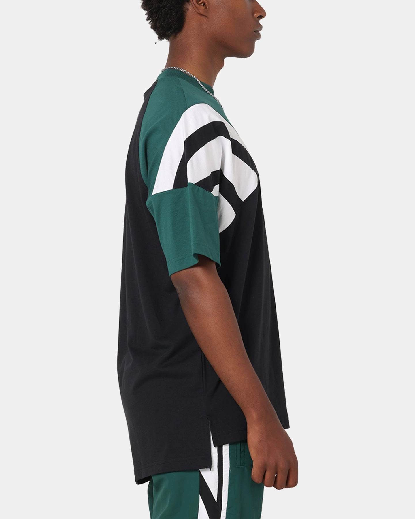 Adidas Archive Cutline T-Shirt Collegiate Green Seasonal Comfort Style