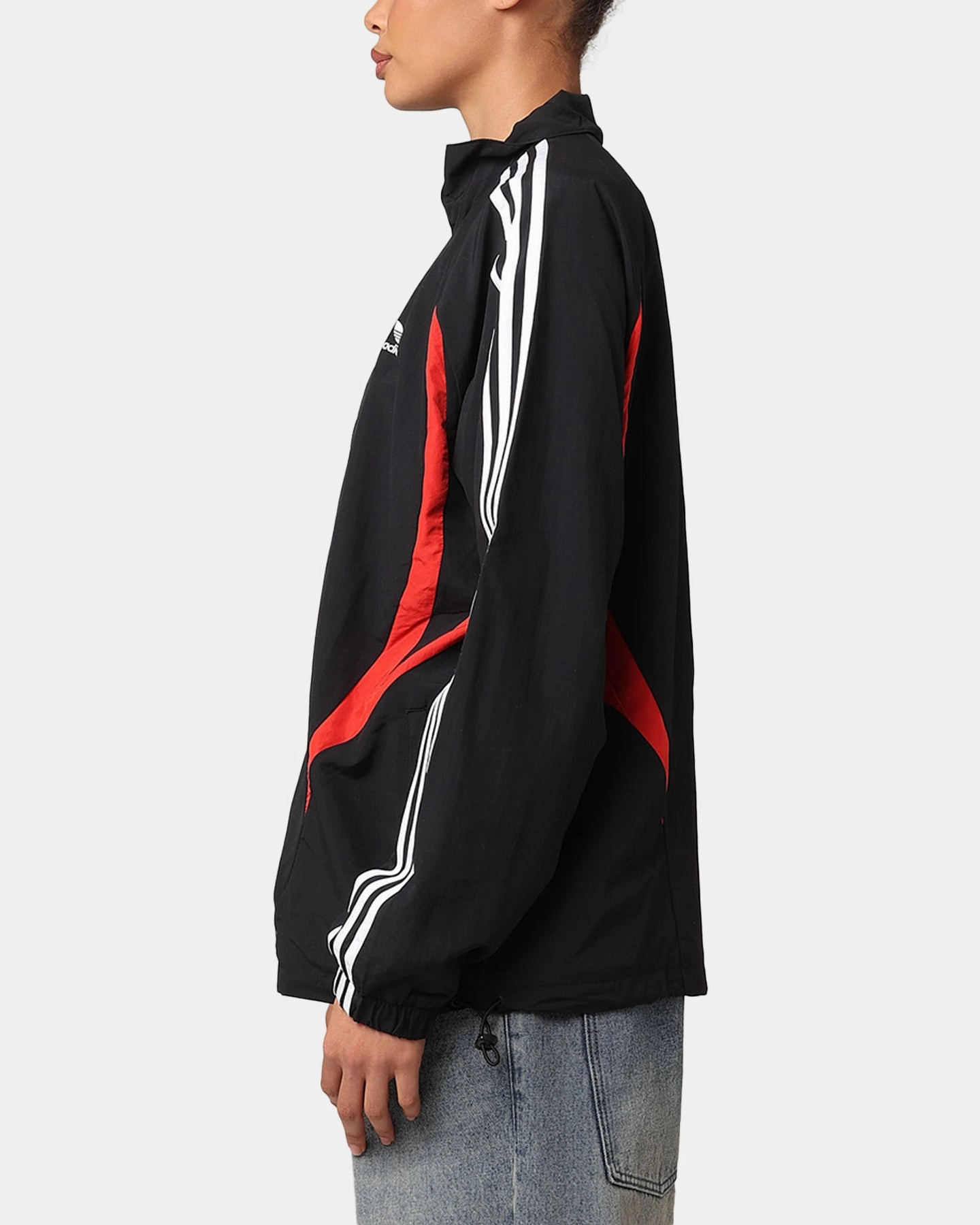 Adidas Archive Track Jacket Black/Better Scarlet Layer Smart