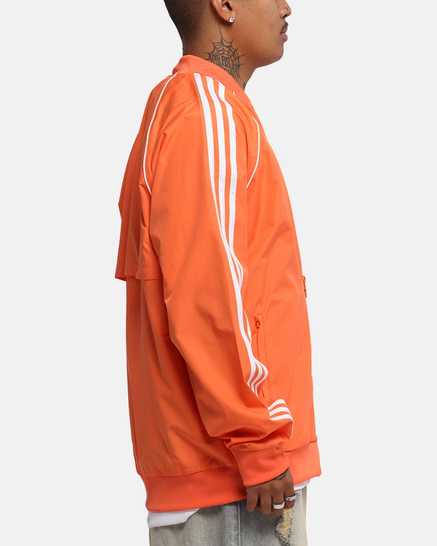 Adidas Archive Track Jacket Orange YKK Zipper Hardware Esteem