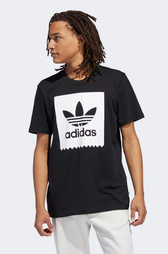 Simple Style Adidas Blackbird Solid Tee