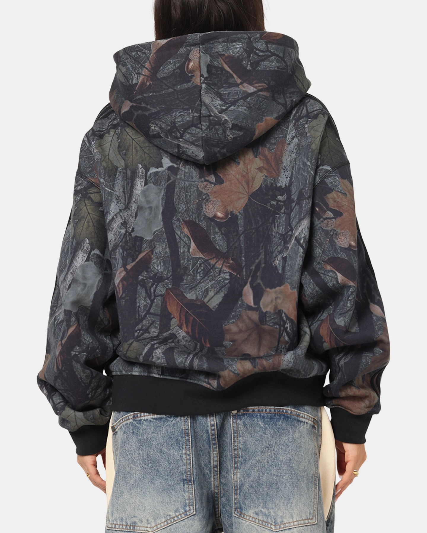 Adidas Camo Zip Up Hoodie Black Personalized Adaptive Climate Control