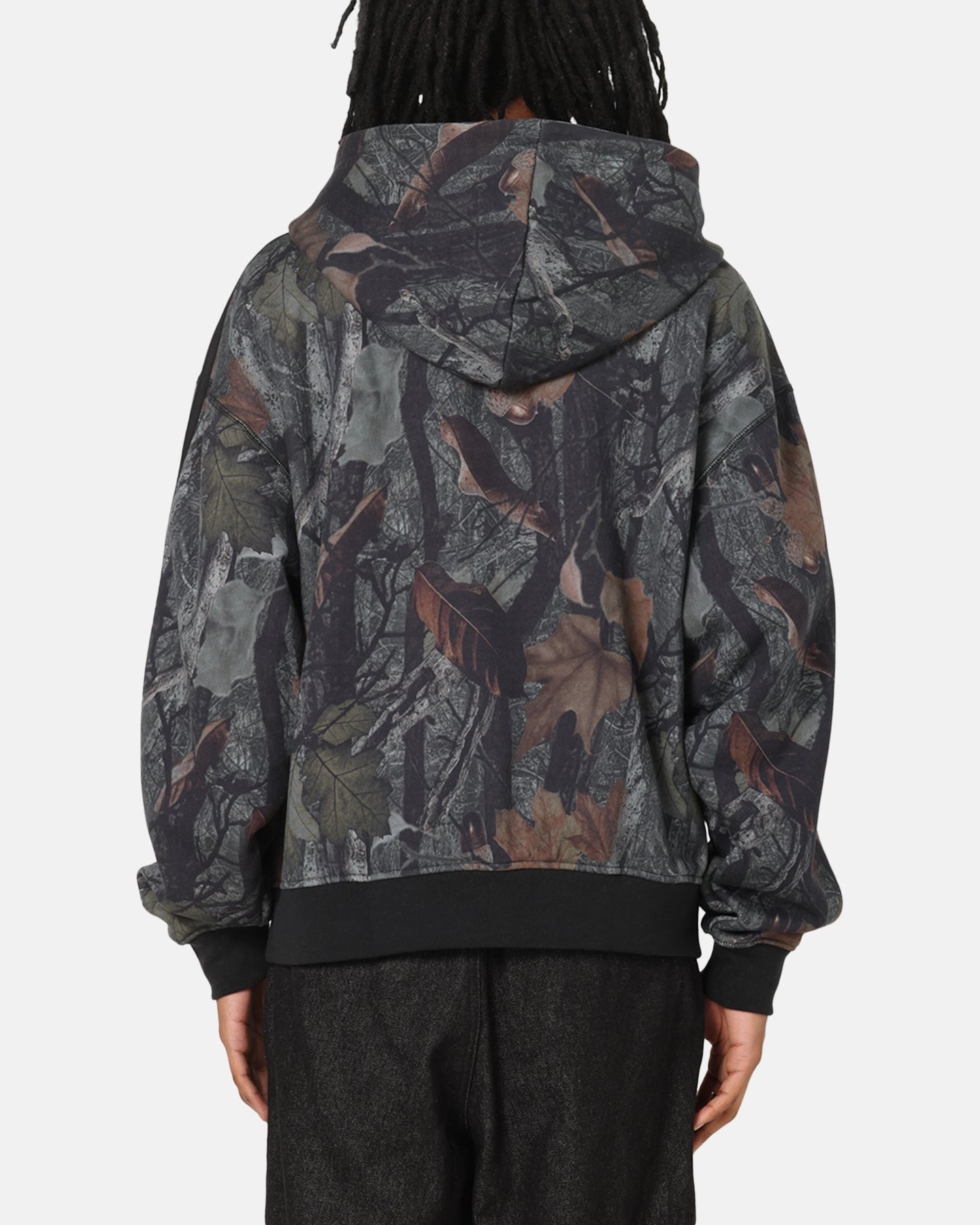 Adidas Camo Zip Up Hoodie Black Coastal use