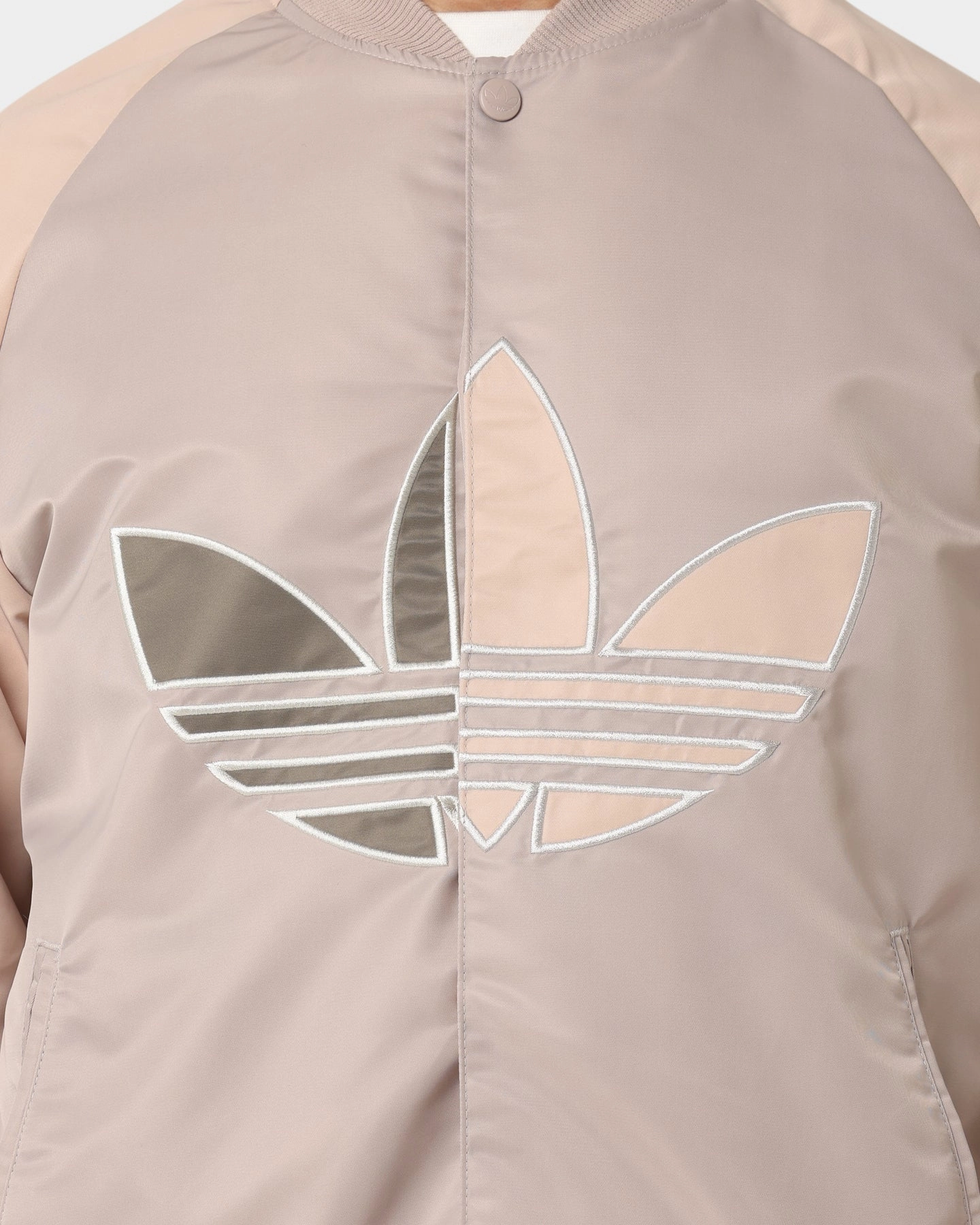 Lightweight Design UV Protective Layer Adidas CLGT Jacket Ash Pearl/Vapour Grey
