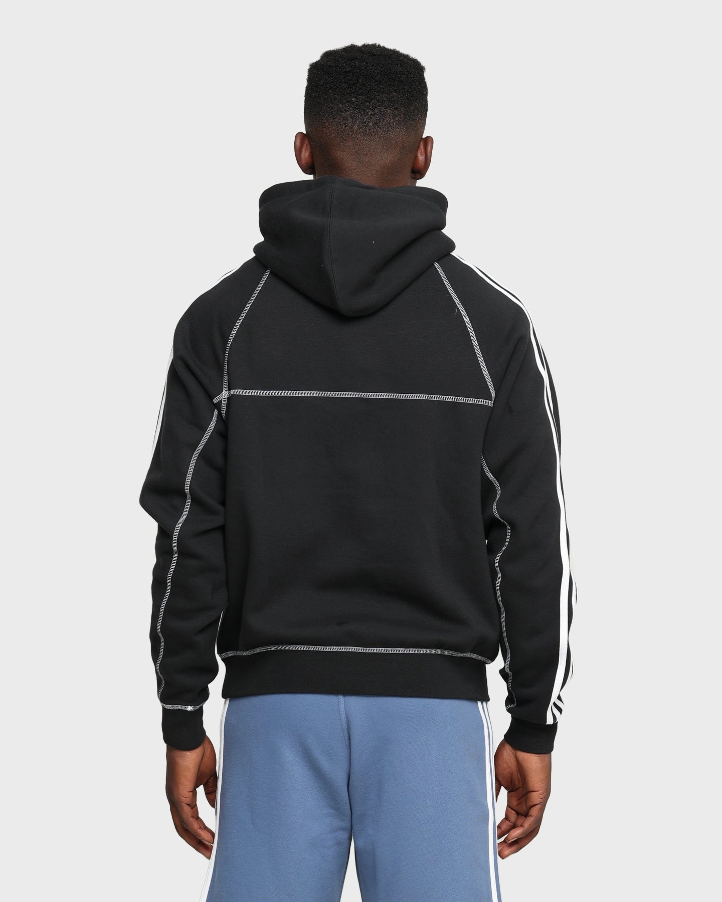 Adidas Contrast Stitch Hoodie Black Wilderness Package
