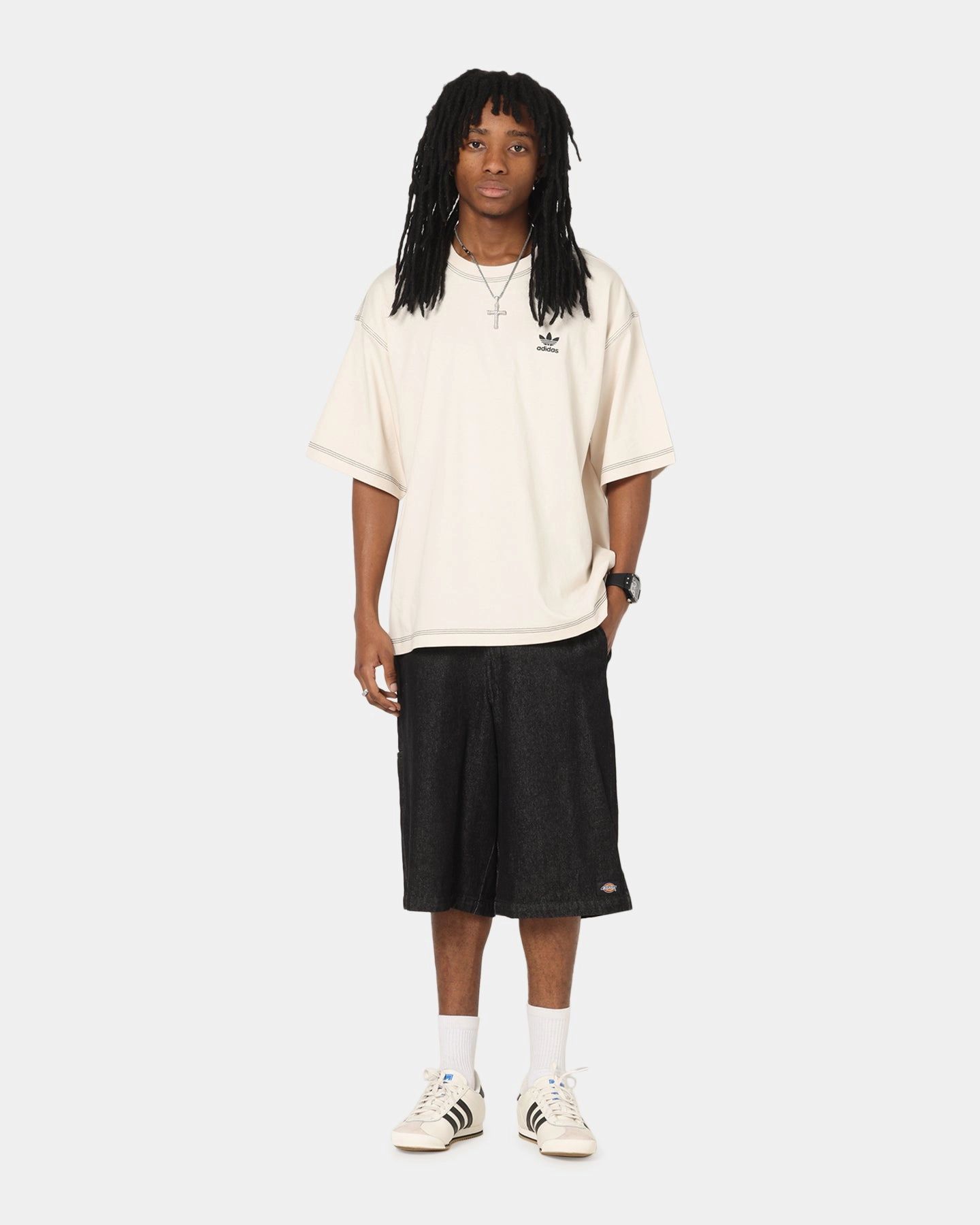 Adidas Essentials T-Shirt Wonder White Anti Odor Treatment Summer Essential