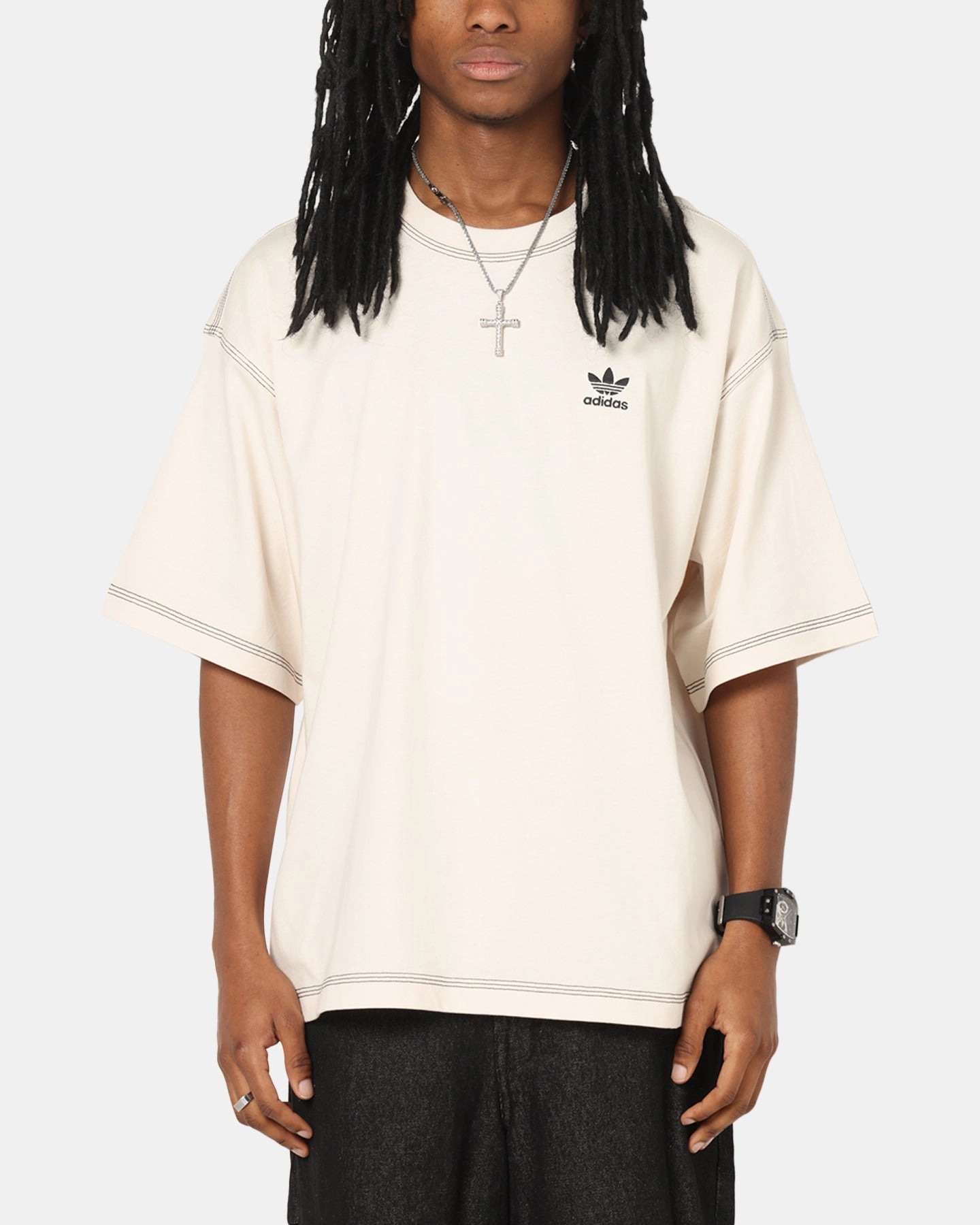 Adidas Essentials T-Shirt Wonder White Cozy And Warm