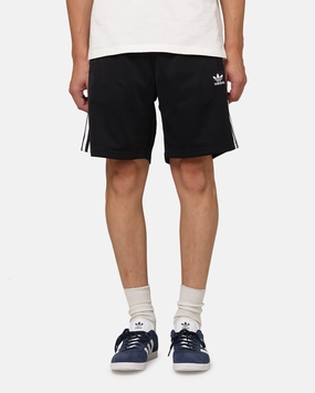 Adidas Firebird Shorts Black/White Soft Waist