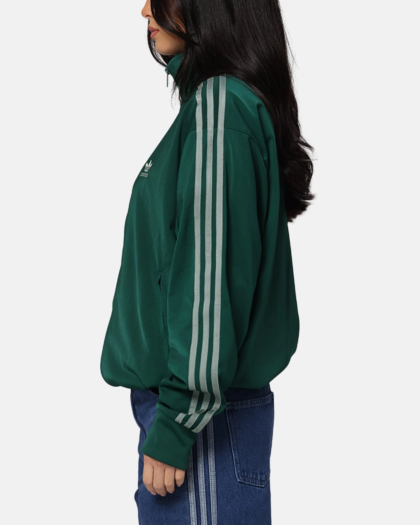 Sports use music concert Adidas Firebird Track Jacket Green