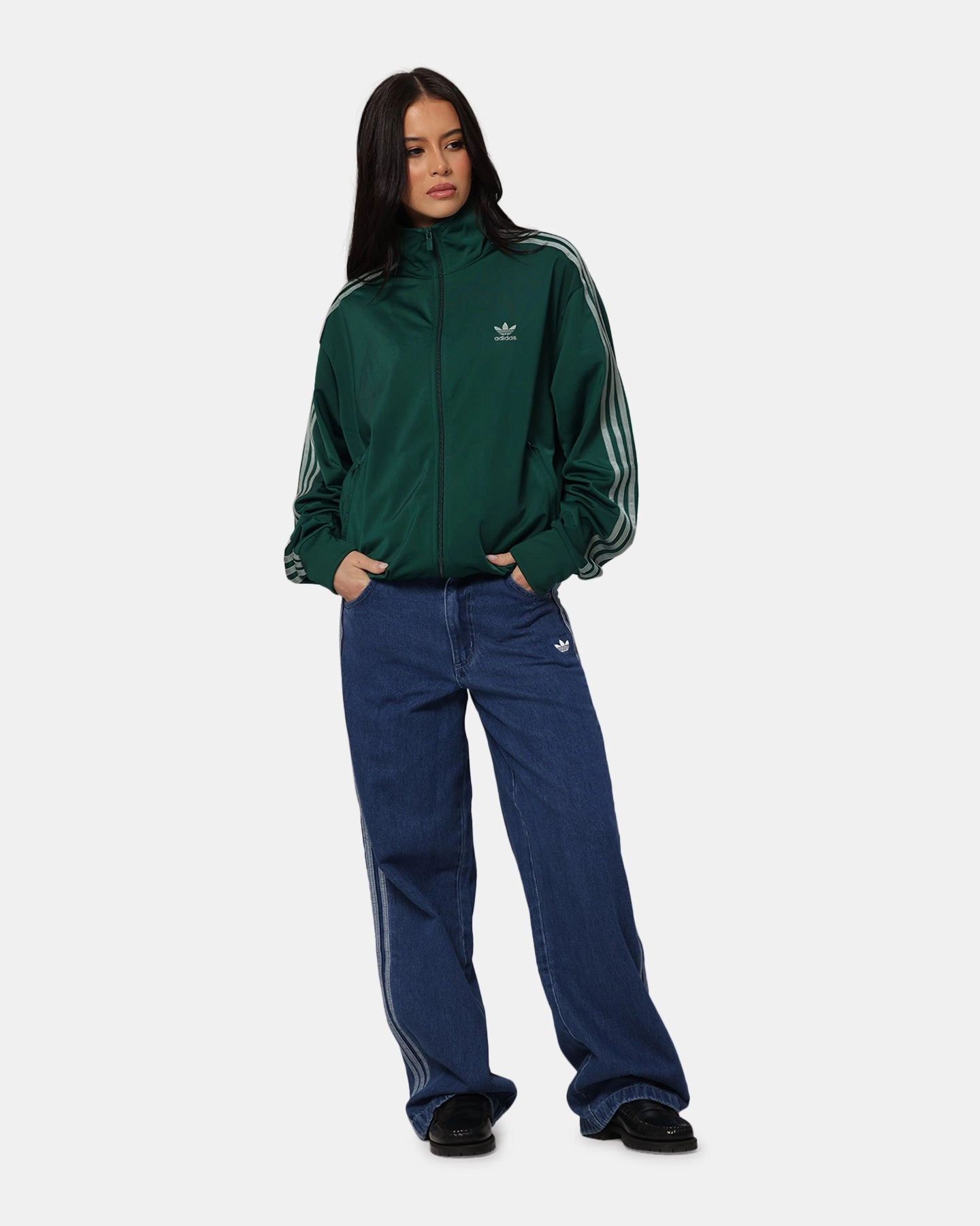 Essential Warmth Adidas Firebird Track Jacket Green