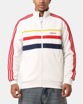 Adidas First Track Jacket Cloud White Recover Technique