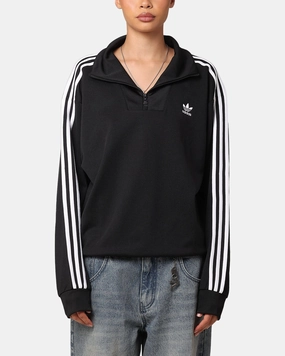 Adidas Funnel Neck Track Jacket Black Badge
