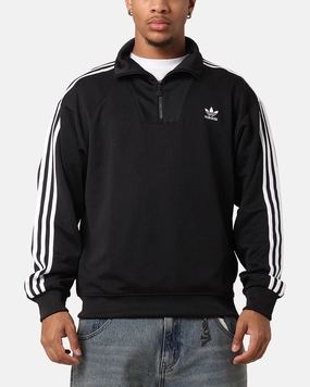 humid Adidas Funnel Neck Track Jacket Black