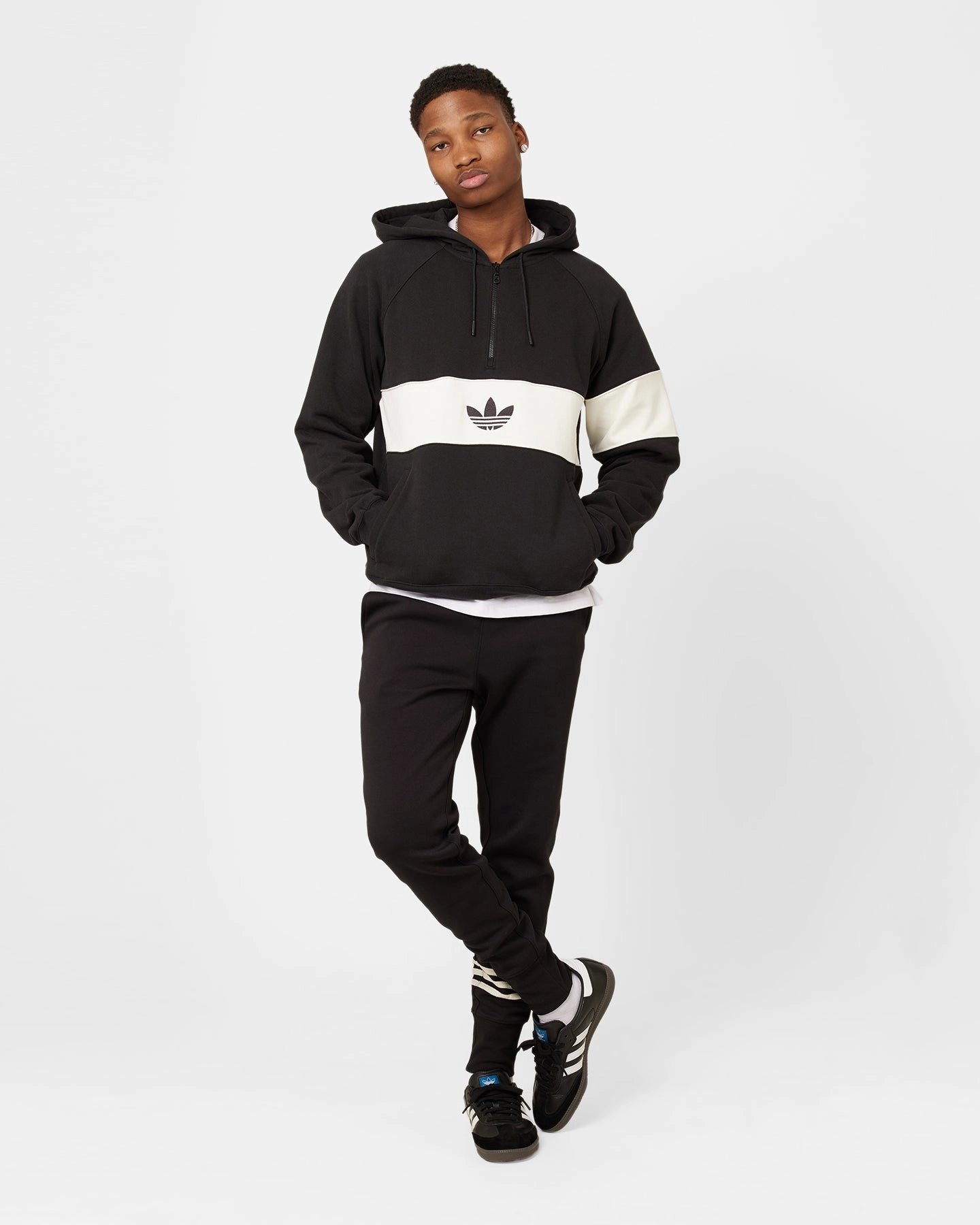 Chance morning Adidas Hack NY Hoodie Black