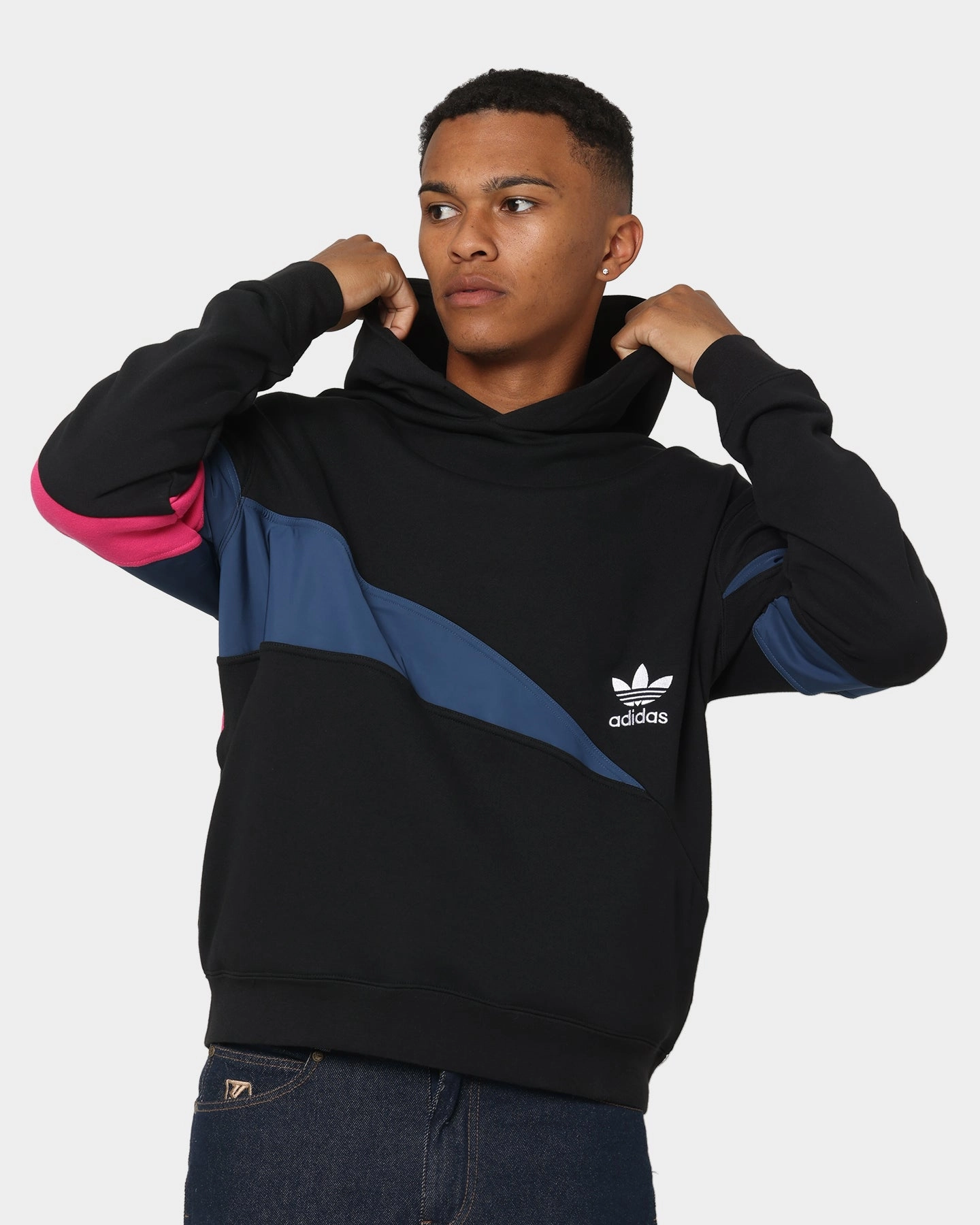 Adidas Lock Up Track Jacket Black Packable Layer Storage