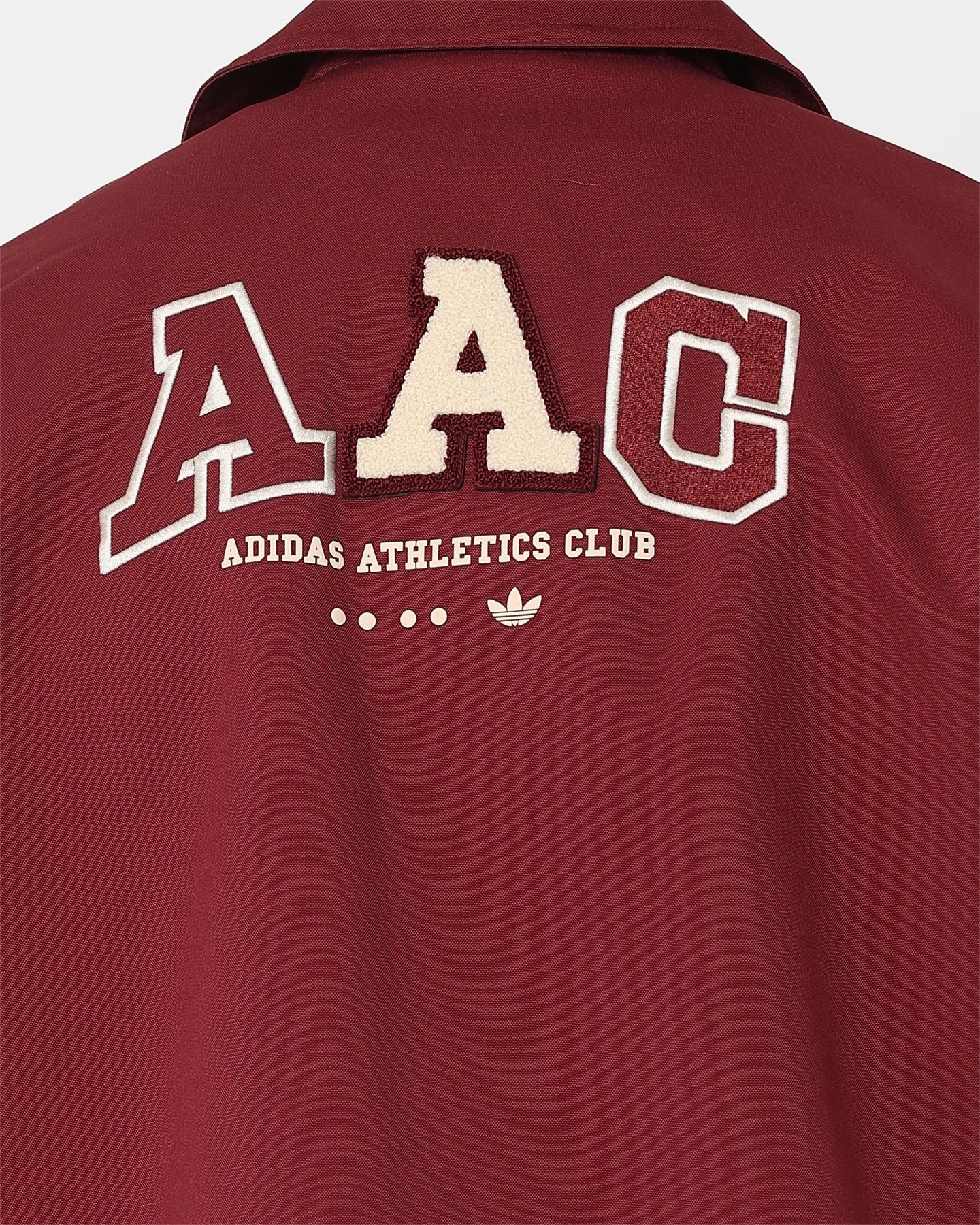 Adidas Metro Varsity Jacket Shadow Red Taste Moisture Wicking Layer
