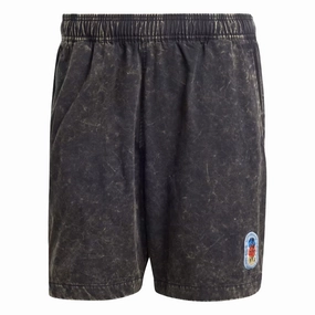 adidas Olympic Shorts 'Black' High Rise Waist