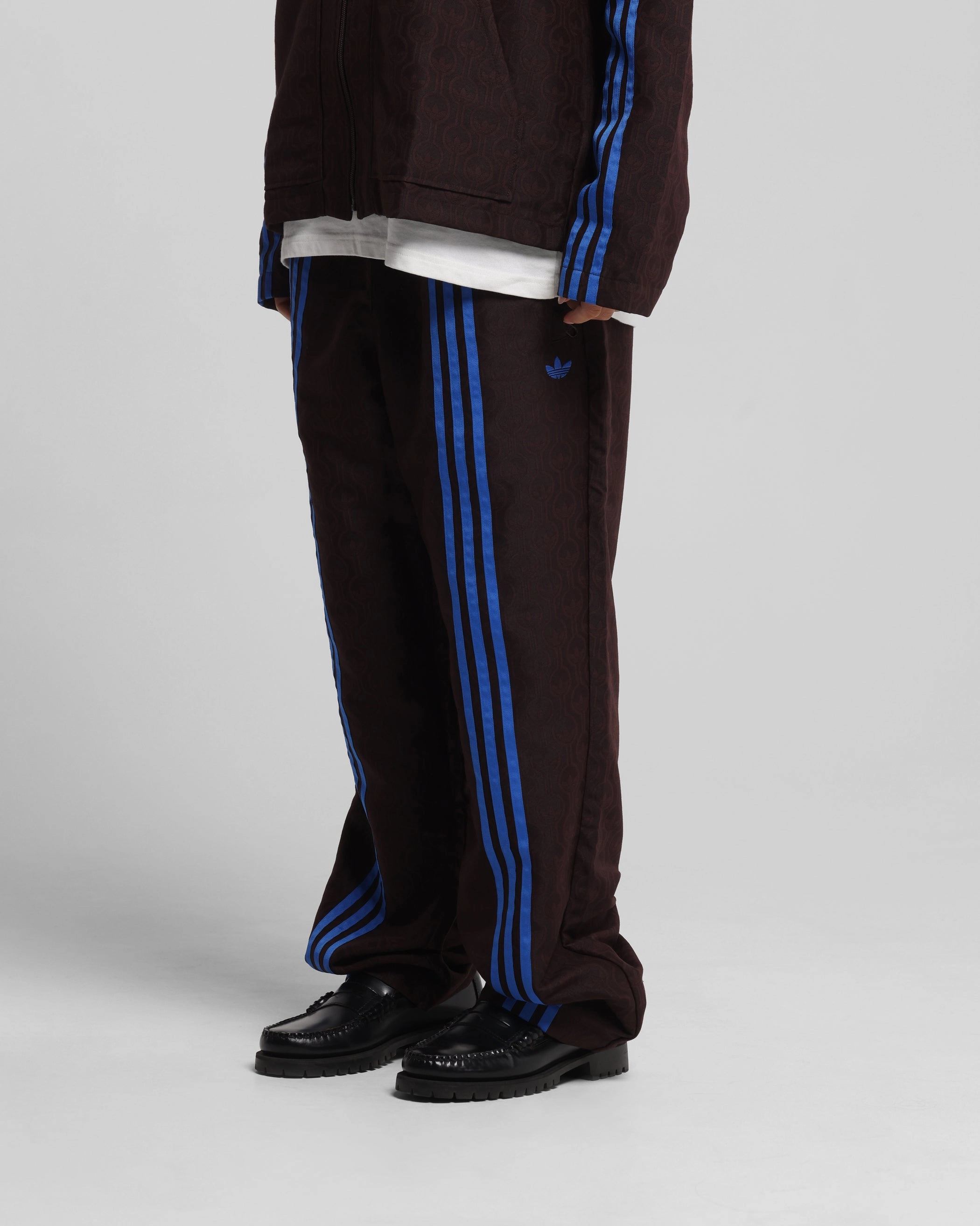 Modern Waist Quick Flex Adidas Originals 70's Club Trackpants Brown