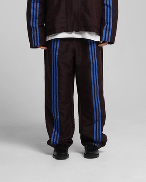 Eco Friendly Fabric City Ready Adidas Originals 70's Club Trackpants Brown