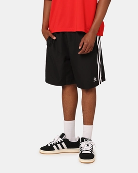 Adidas Oversized Shorts Black Noise Free Operation Design Collectible