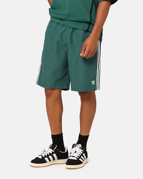 Adidas Oversized Shorts Collegiate Green Breezy Fit Reinforced Hems