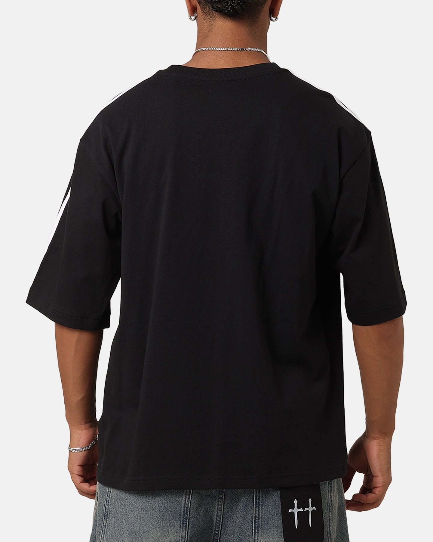 Casual Style Wear OversizedSilhouette Adidas Oversized T-Shirt Black
