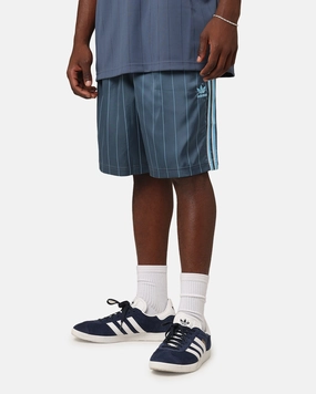 Adidas Pinstripe Sprinter Shorts Preloved Ink Ultra Soft Lining Contemporary Design