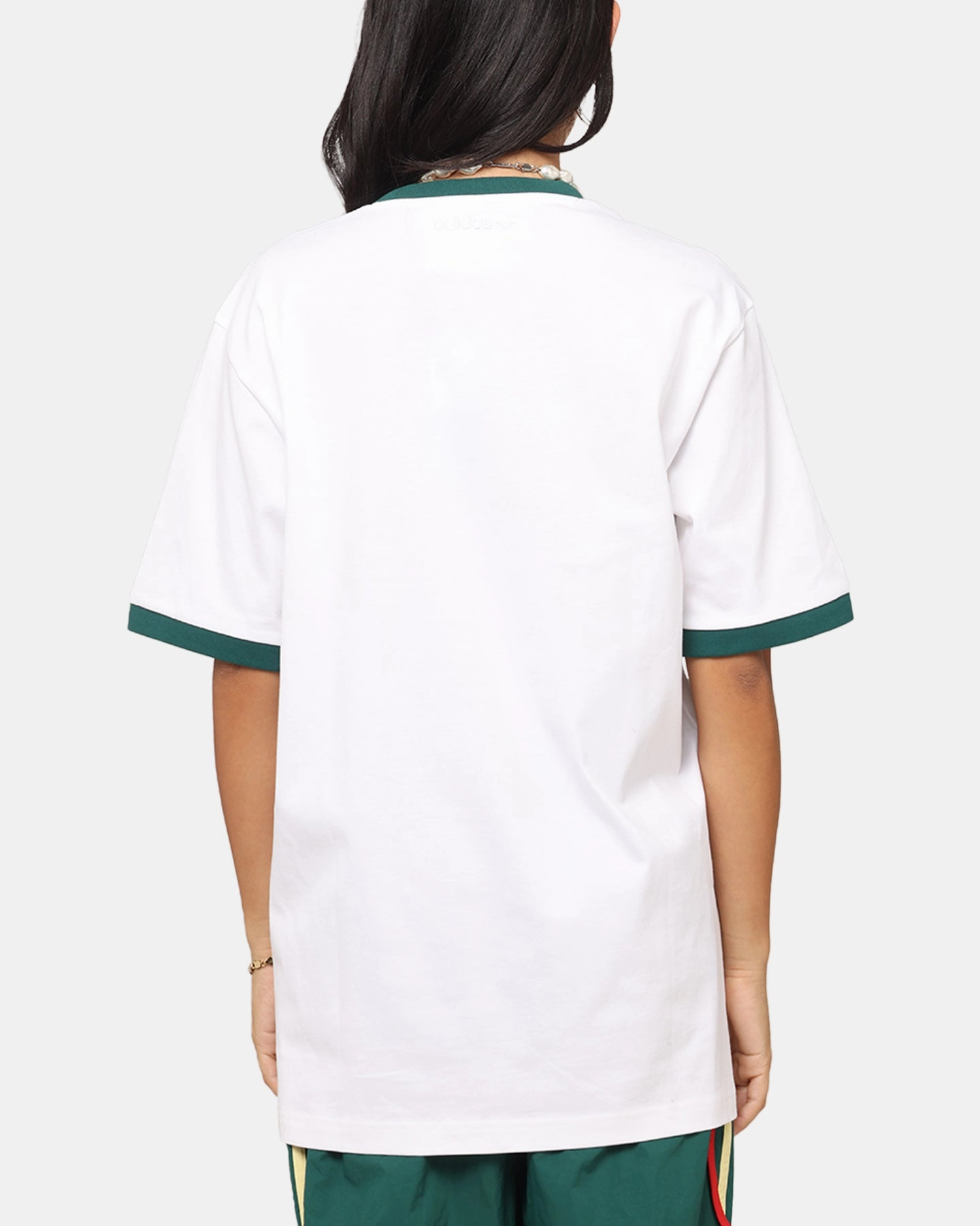 Seamless Edging Classic Outfit Adidas Simple T-Shirt White
