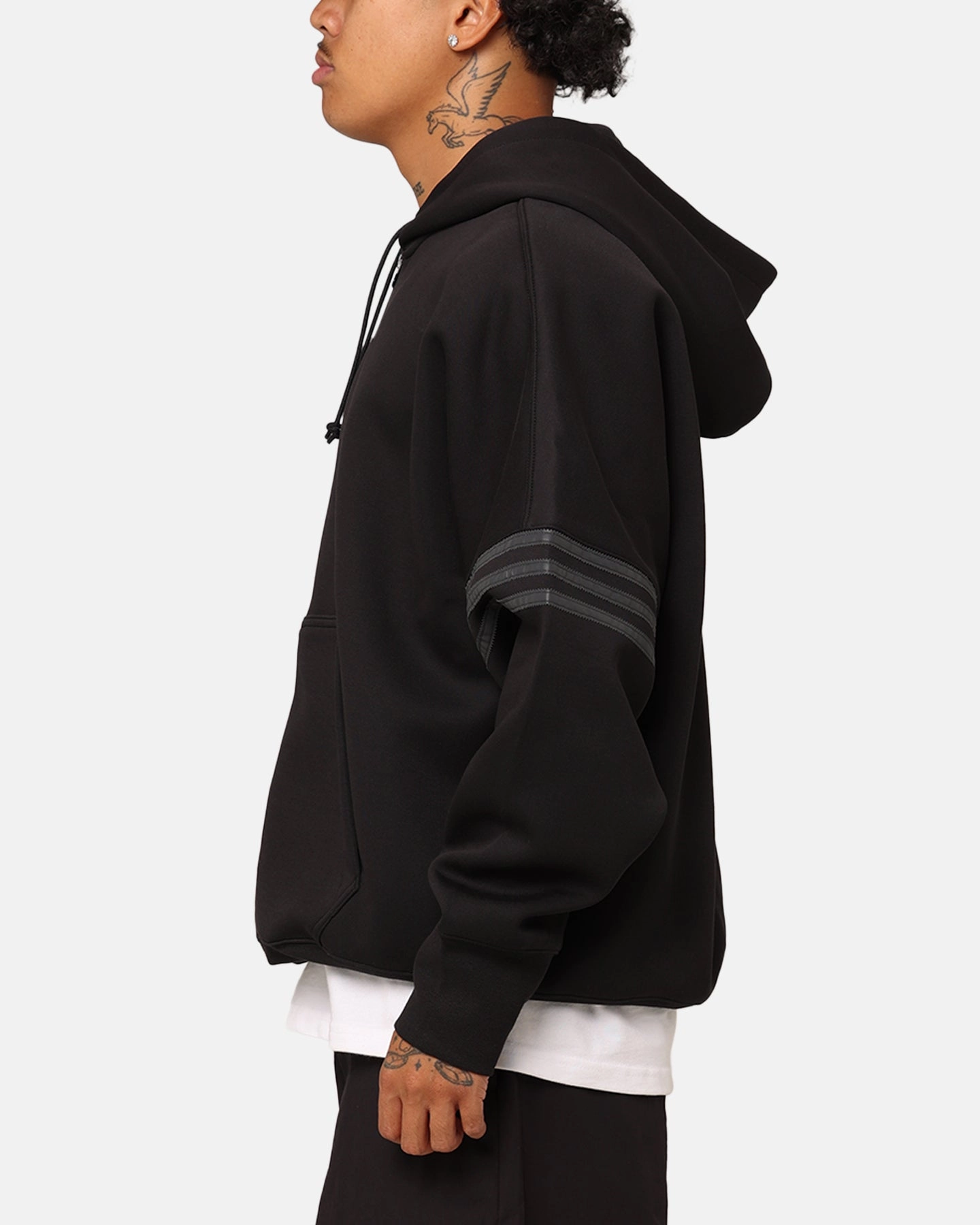 Eliminate suitable for stage shows Adidas Street Neuclassics Full-Zip Hoodie Black