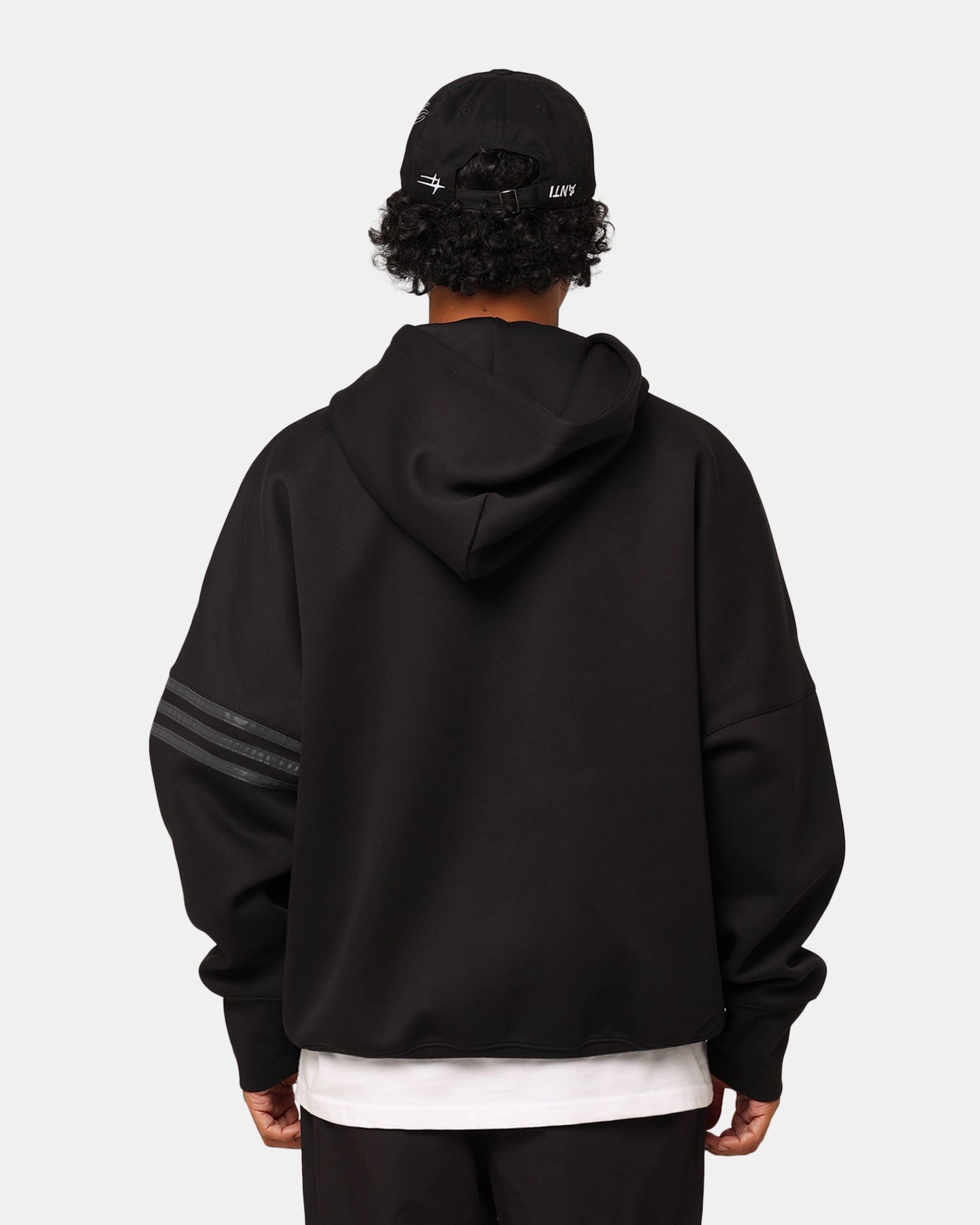 License Eco Friendly Certified Adidas Street Neuclassics Full-Zip Hoodie Black