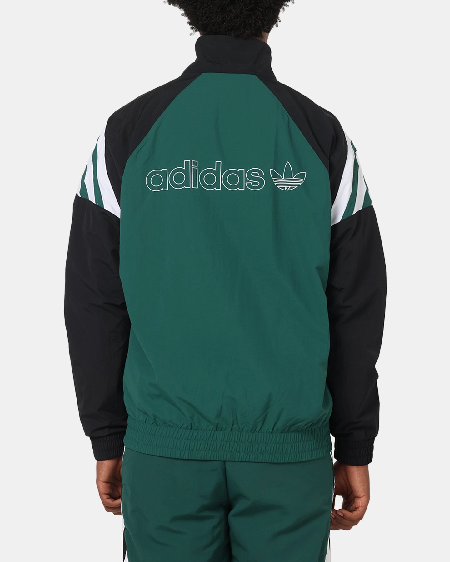 Party outfit Adidas Track Jacket Green/Black