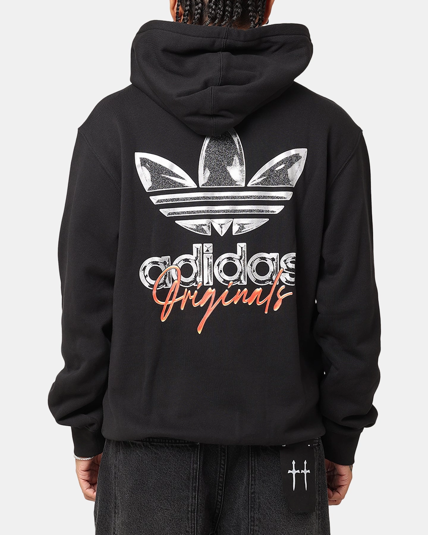 Adult Adidas Trefoil Hoodie Black