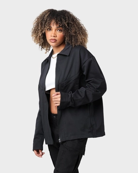 Adidas Trefoil Twill Blouson Jacket Black Generosity