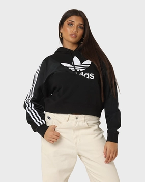 Advice Adidas Women's Adicolor Split Trefoil Hoodie Black