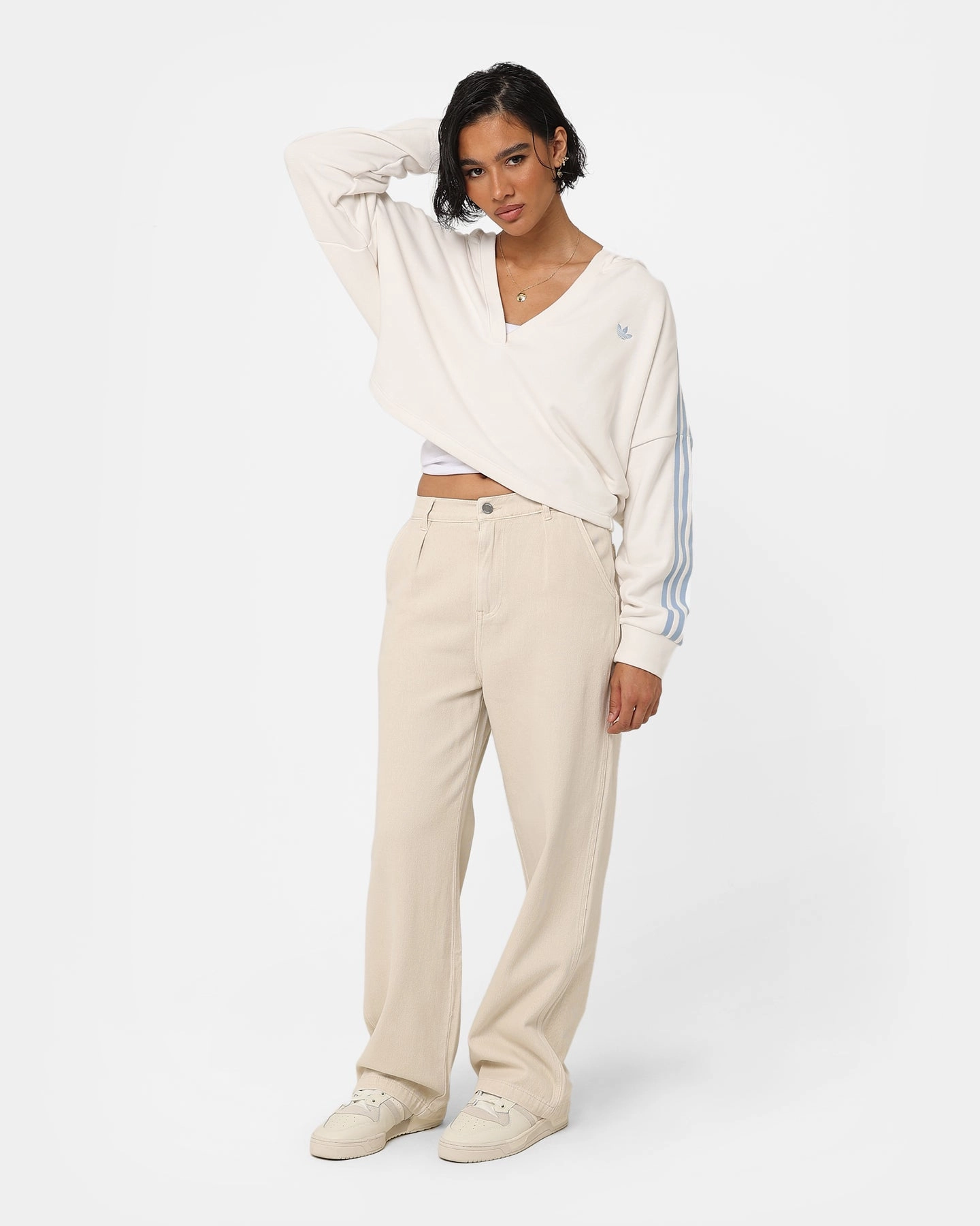 Functional Layer Adidas Women's Cropped Hoodie Clowhi